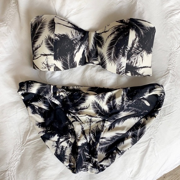 Mikoh Other - Mikoh tulum palm print bikini set
